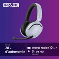 Casque gaming H5 Sony INZONE sans fil | 360 Spatial Sound for PC/PS5 | Blanc thumb 5